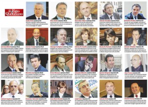 Pd, Ncd, Forza Italia e Lega: tutti gli 80 indagati in Parlamento
