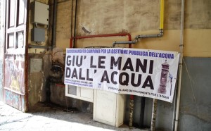 Fuori la GORI dai nostri territori, la nostra battaglia per l’acqua pubblica in Campania
